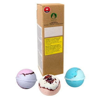 Stewart Farms Triple Pack Bath Bombs - Blue Dream, Bubba Kush, Chocolate Hashberry