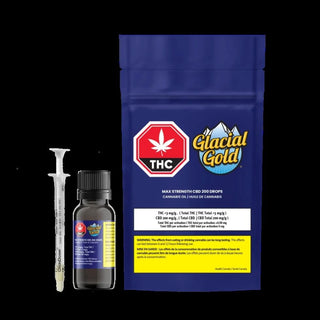 Glacial Gold MAX Strength CBD 200 Drops