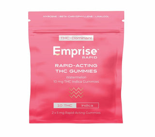 Emprise Rapid Watermelon 10 mg THC Indica Gummies