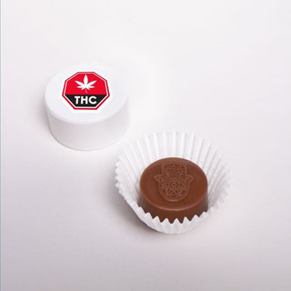 Rosin Heads Hash Rosin Orange Hazelnut Truffle - Milk Chocolate