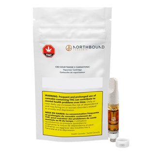 Medipharm Labs Northbound CBD Sour Tangie X Cannatonic Vape Cartridge