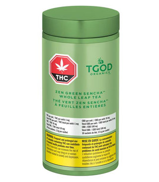 TGOD Zen Green Sencha Tea Sachets